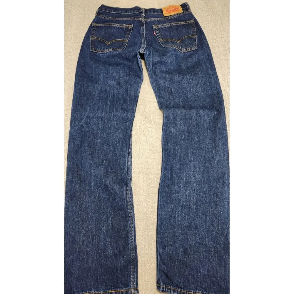 Levis 505 Jeans Men 30x33 *READ* Y2K Regular‎ Fit Denim Skater Dad Biker Classic